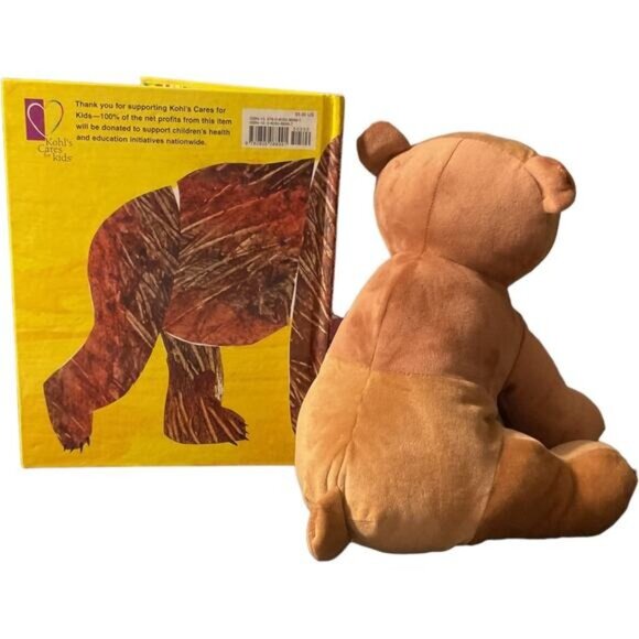 Kohls Cares Plush Baby Bear Baby Bear What Do You See Book By Eric Carle - Picture 2 of 12